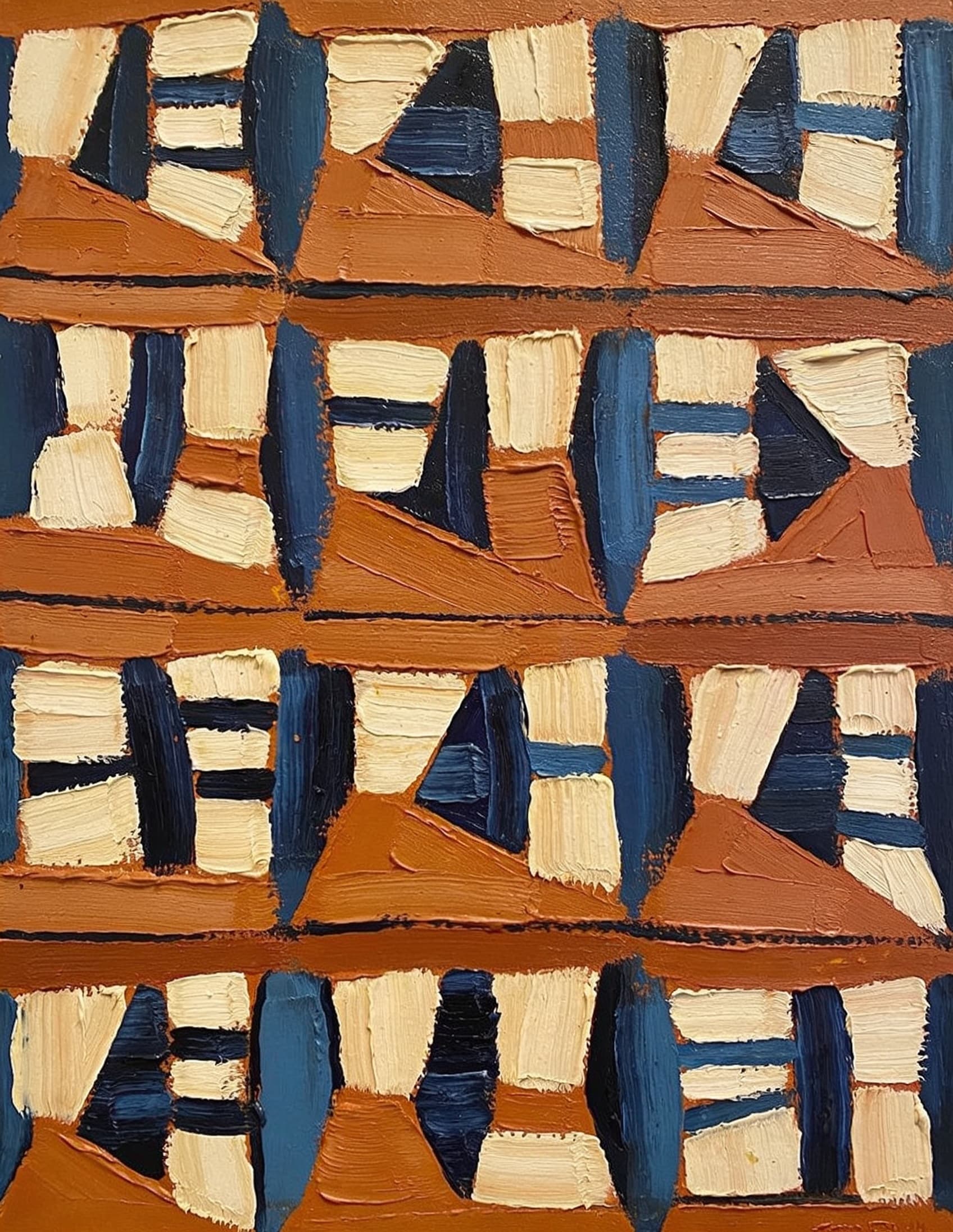Terre Mère par Aïcha Koné — Acrylique, peinture